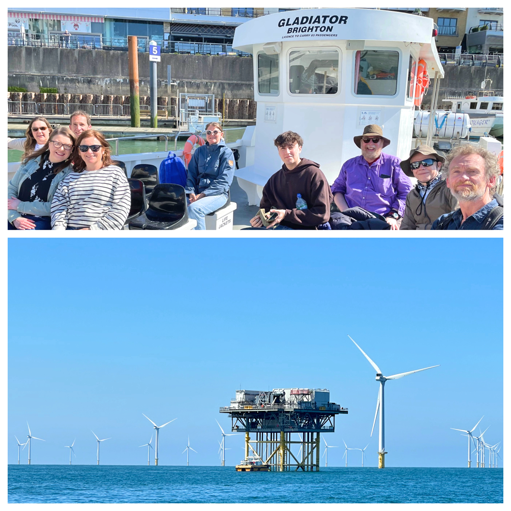 Field trip to The Rampion Wind Farm | Enviroblinds