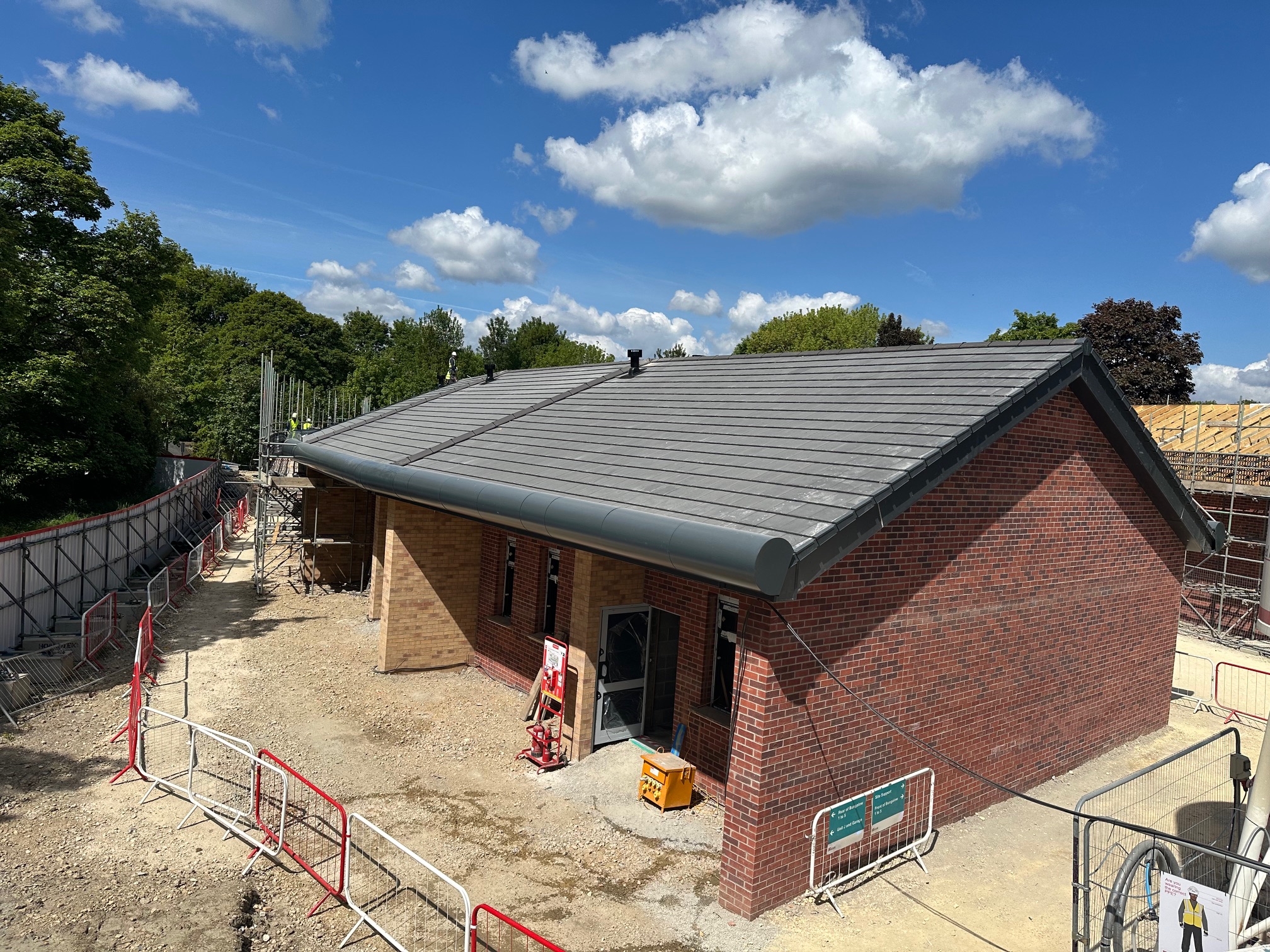 External blackout blinds for Autism Unit